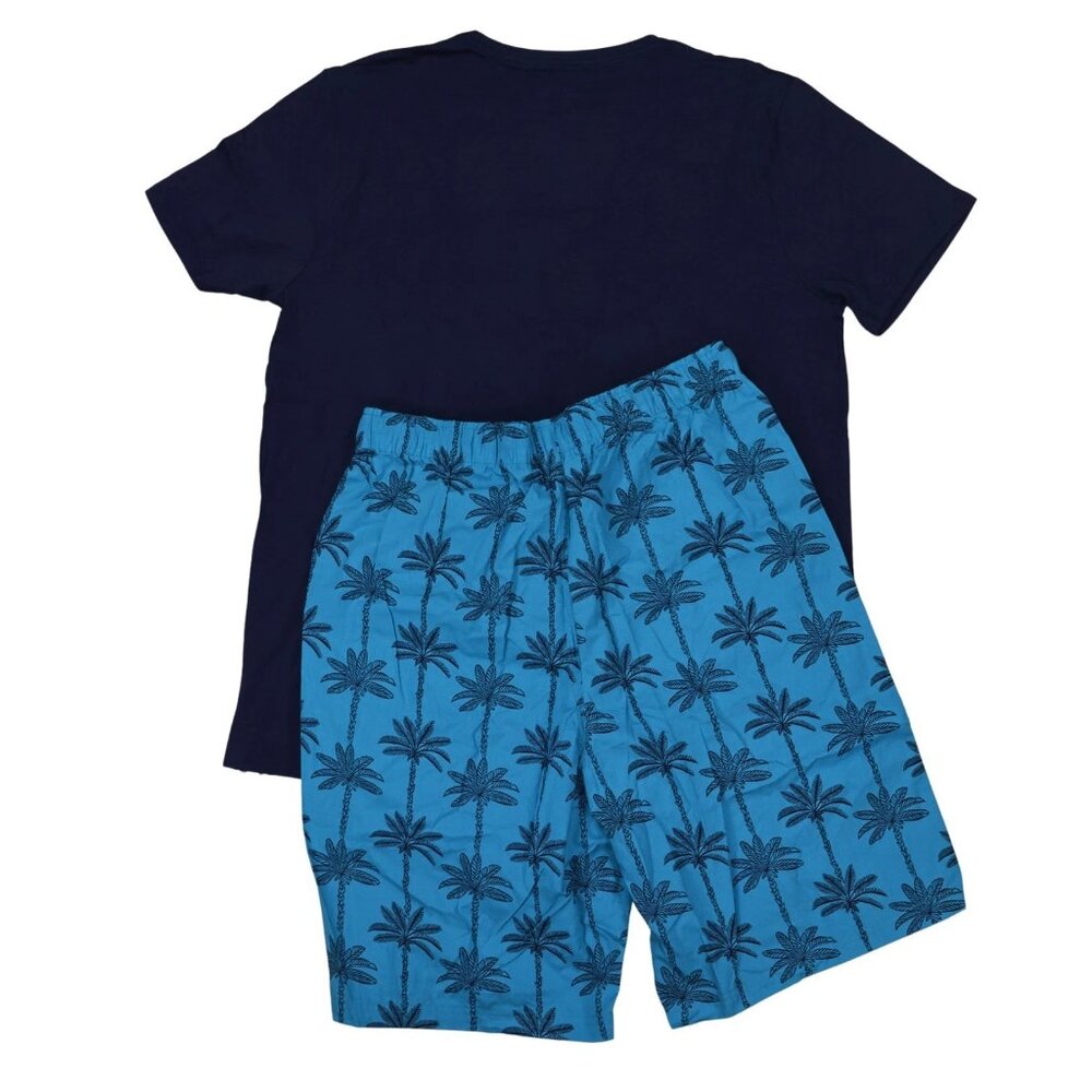 Tommy Bahama 2-Piece Crew Neck T-Shirt & Printed Jam Shorts Men's Pajama Set NWT - Picture 2 of 2